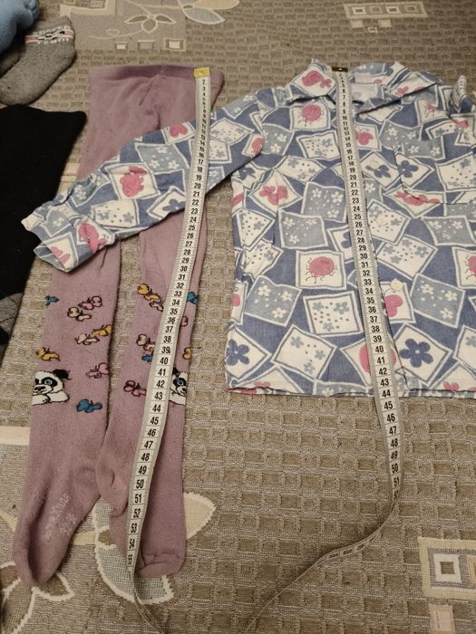 Детская одежда б/у Колготы носки штаны рубашка трусы один лот