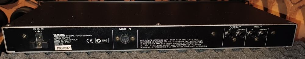 Yamaha rev100 reverberator