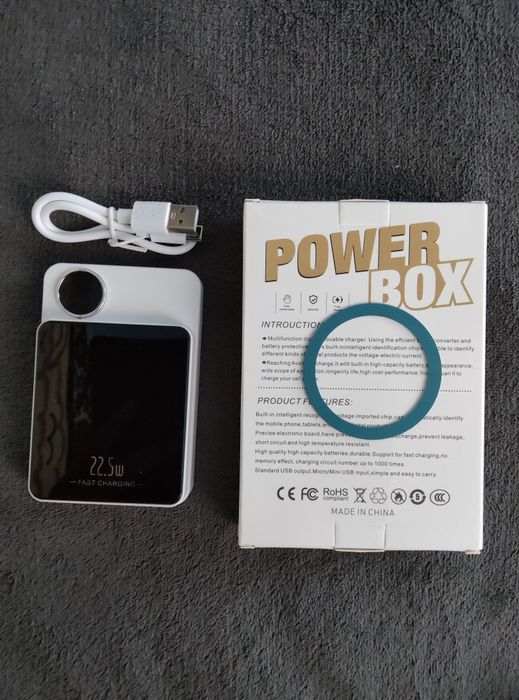 Магнітний бездротовий павербанк 10000mAh 15W Magsafe