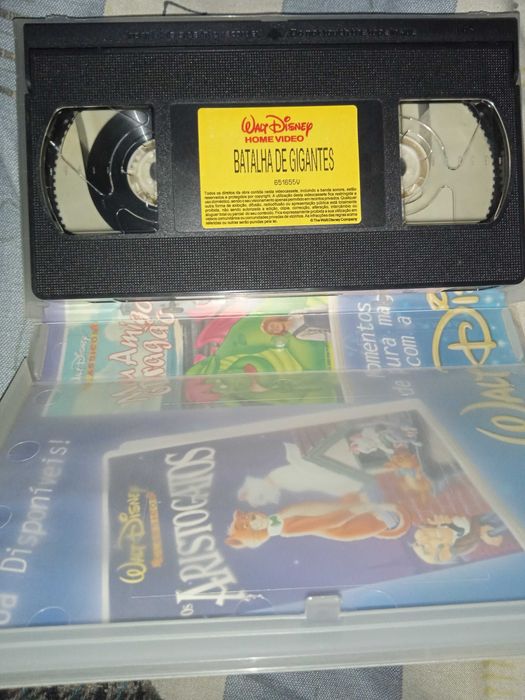 Pack 7 Filmes Disney VHS
