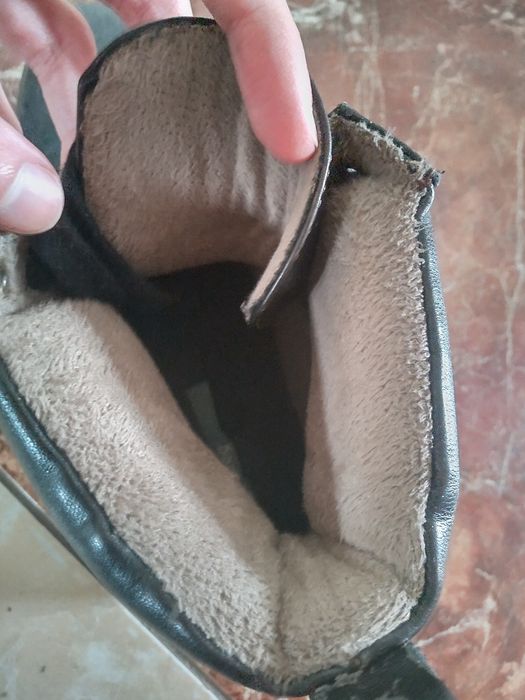 Черевики на флісі чоботи коричневі