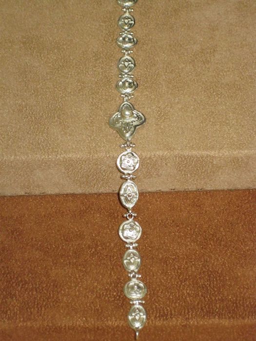 Pulseira Prata Maciça de Lei 925`/.. C/Contraste