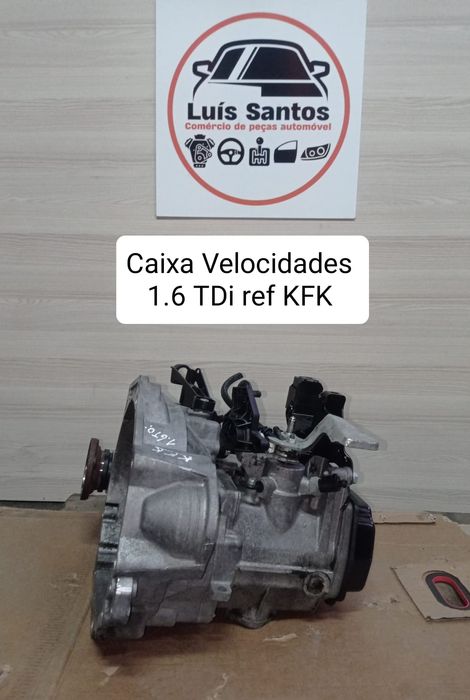 Caixa de velocidades VW/SEAT/SKODA 1.6 TDI  REFERENCIA KFK
