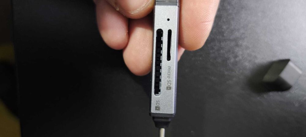 Leitor SD/microSD Acer USB-C Alta Velocidade 5Gbps | Novo