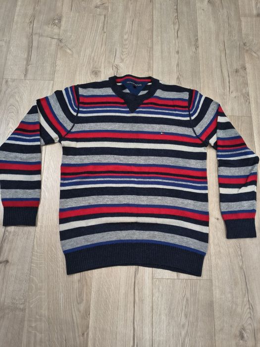 Sweter Tommy Hilfiger 100 % wełna jaglęca