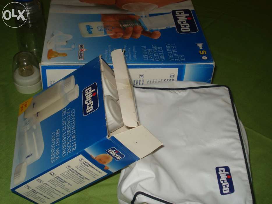 Kit para tirar leite a pilhas