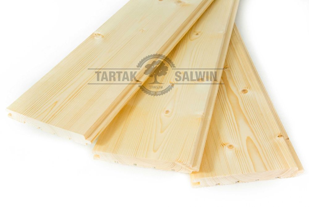 Deska elewacyjna faza, soft, świerk skandynawski różne profile 19x146