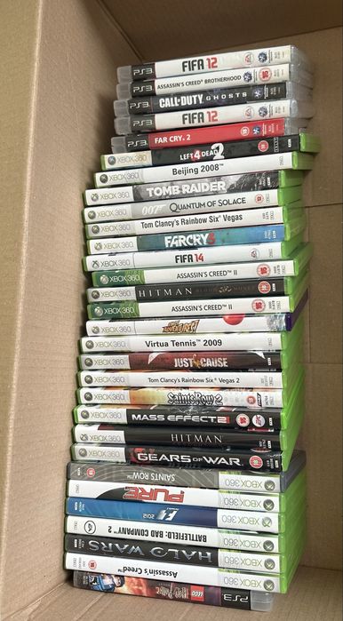 Диски для XBOX та PlayStation лотом