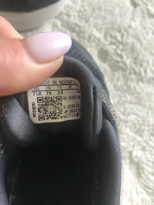 Кросівки дитячі для дівчинки Adidas 24 р, на ножку 14 см