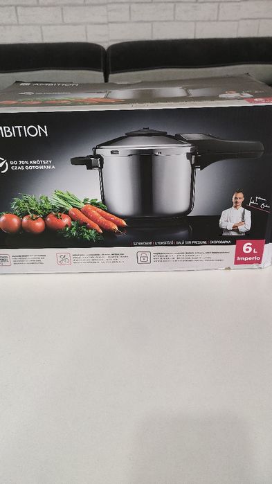 Nowy szybkowar Ambition pojemność 6l.