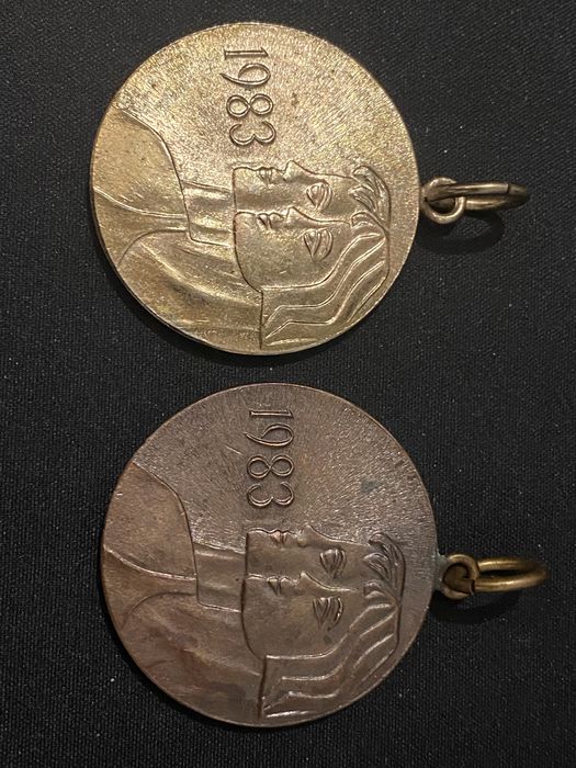 Unikatowa medal  Ogólnopolska Spartakiada Młodzieży