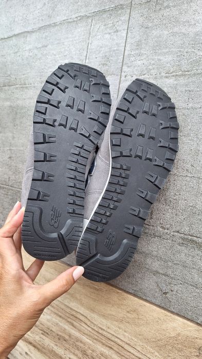 Nowe New Balance 574 NB buty skóra skórzane 40 25cm chłopięce damskie