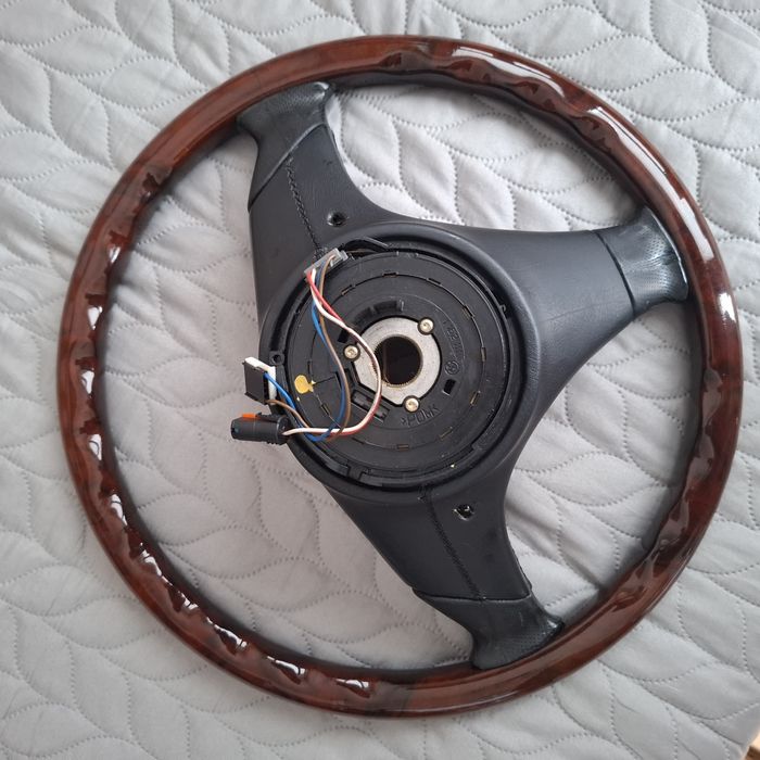 Kierownica drewno Bmw e36 34 Nardi Torino  1 nabojowa