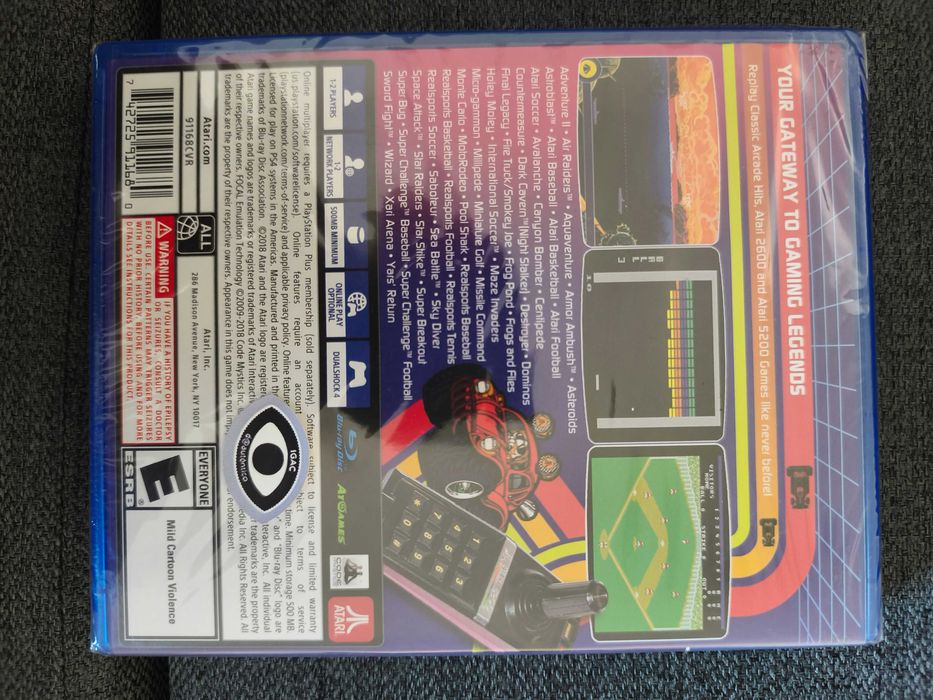 Atari Flashback Classics Vol. 3 PS4 (Novo/Selado)