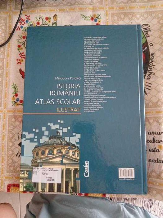 Istoria României Atlas Şcolar Ilustrat