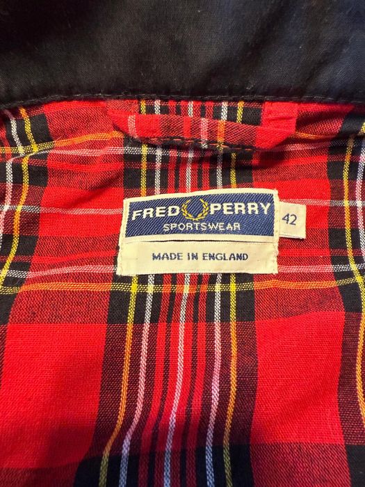 Casaco harrington fred perry