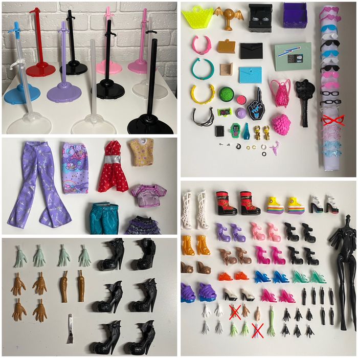 Одяг аксесуари взуття запчастини Монстер Хай подставка стенд меблі їжа