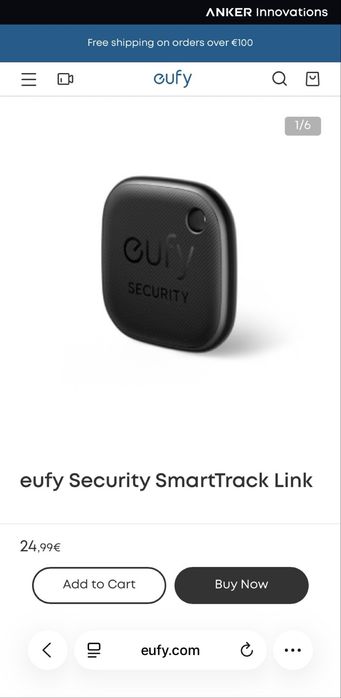 eufy Security SmartTrack Link446908574477864962