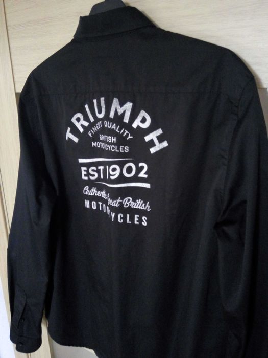 Чорна сорочка котон розмір 2XL на 50-52