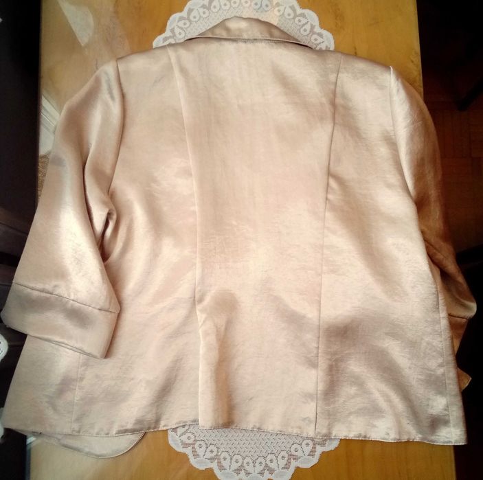 Żakiet złotawy letni, rozmiar M