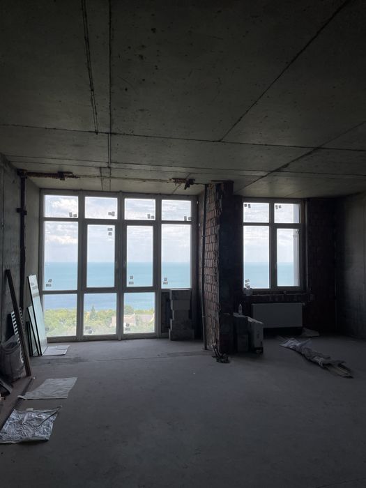 Прямой Вид на МОРЕ! 67 метров для счастливой жизни! Олимпийский