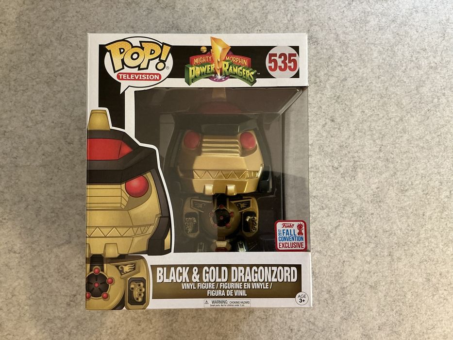 Funko Black & Gold Dragonzord - Fall Convention Exclusive