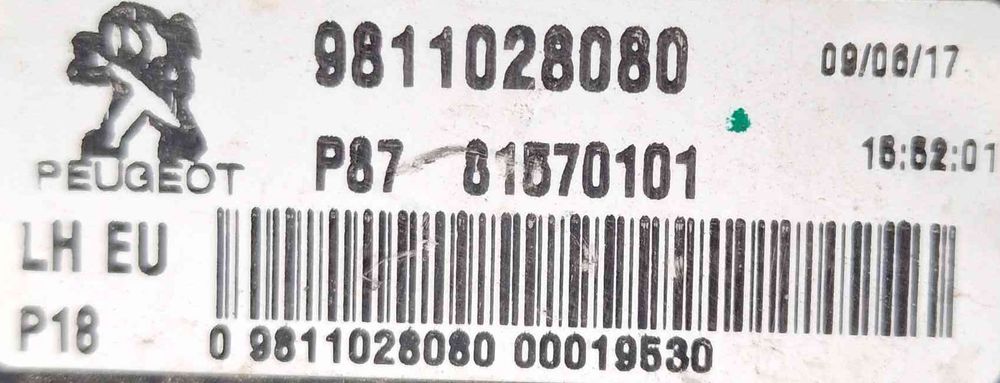 Farolim Esquerdo 9811028080 - PEUGEOT 5008 II