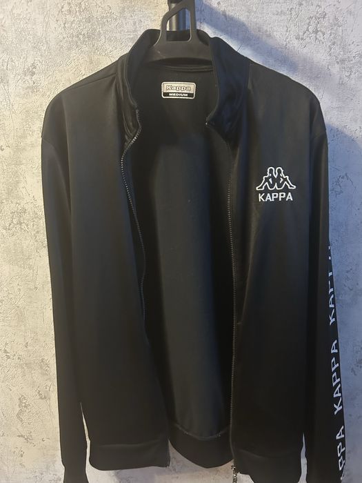 Олімпійка Kappa оригінал / Спортивна кофта Каппа з лампасами (Розмір M)