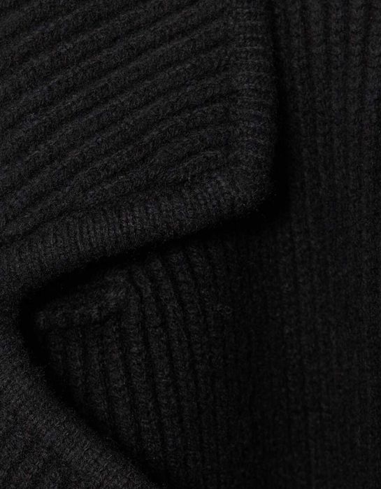 Пальто кардиган шерстяний Toteme Wool black