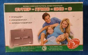 Іонізатор-очисник повітря Супер-Эко С