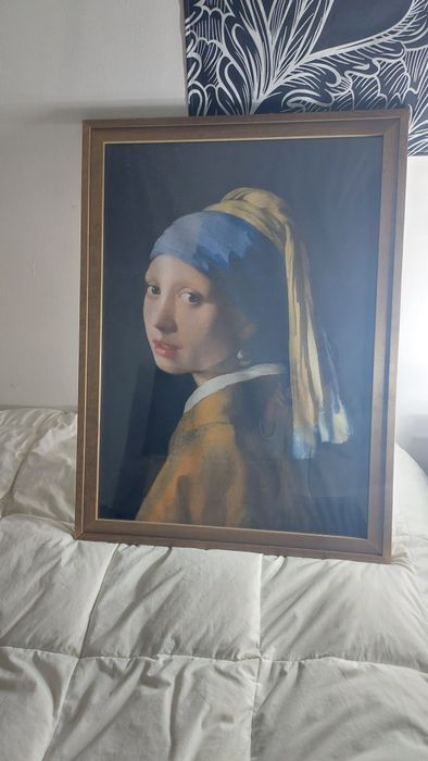 Quadro Réplica Rapariga com o Brinco de Pérola, Johannes Vermeer
57x77