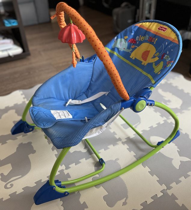 Leżaczek bujaczek Fisher Price wibracje