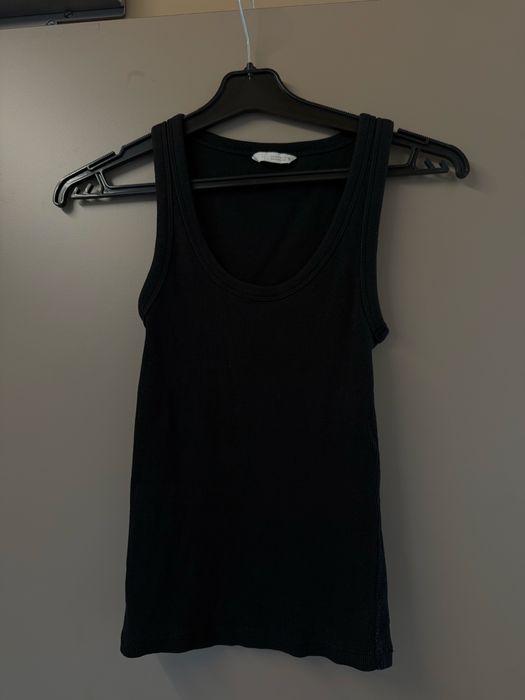 Майка в рубчик zara чорна, розмір S