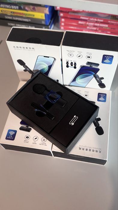 Mini microfone de alta qualidade para live