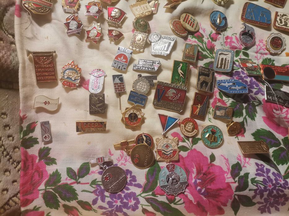 Фотографии из прошлого, значки, конверты с Байконура