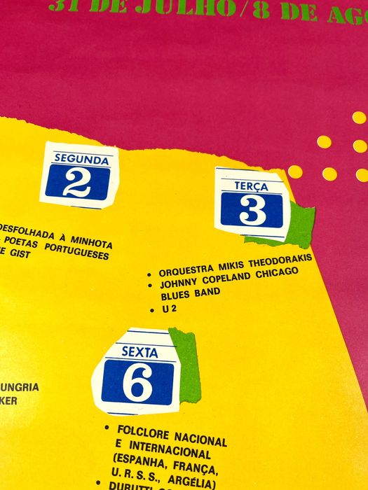 Cartaz Festival Vilar de Mouros 1982
