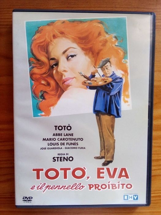 Totó, Eva e Il Pennello Proibito, Steno, Louis de Funes, sem Legendas