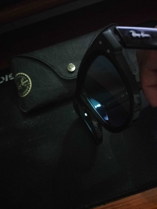 Óculos Ray-Ban Wayfarer Reverse Lentes Azuis