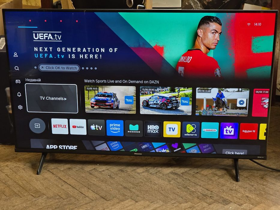Телевізор Hisense 43E7HQ QLED 4K Smart TV VIDAA HDR10 Dolby Vision