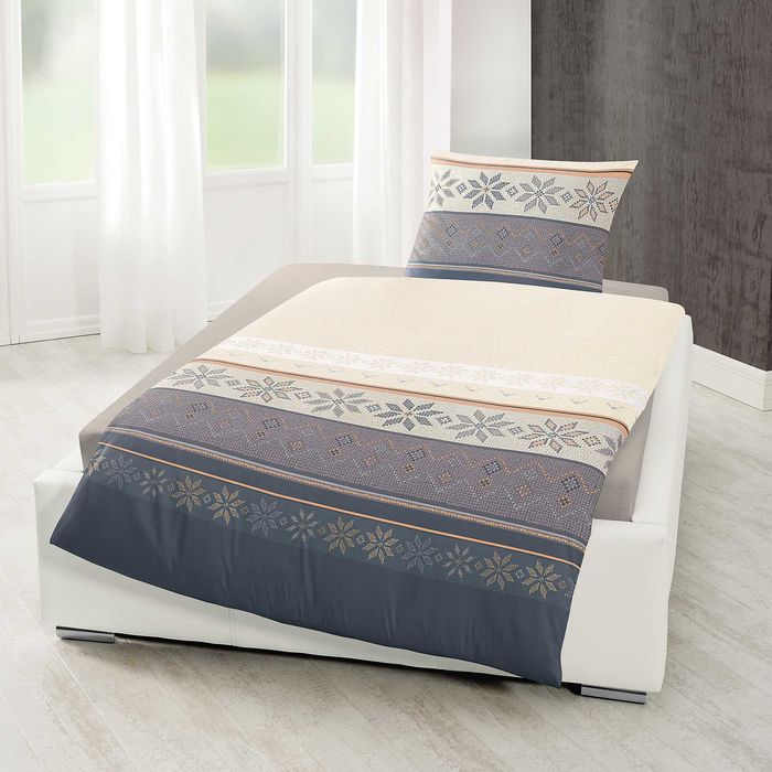 Gruba Pościel Flanela 140/200 z błędem