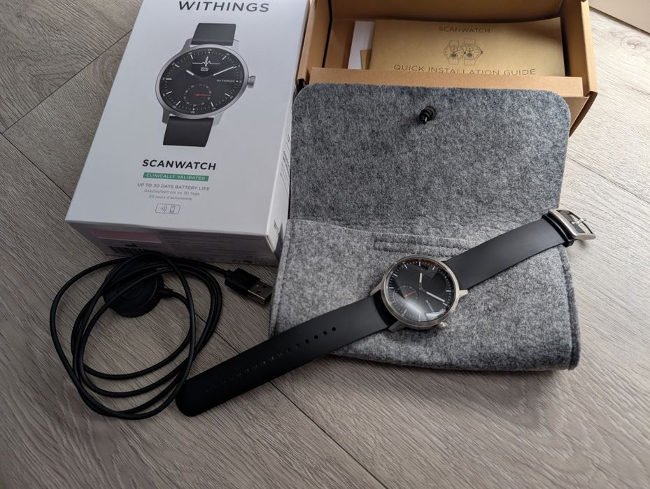Годинник Withings ScanWatch ECG Sapphire crystal 30 days