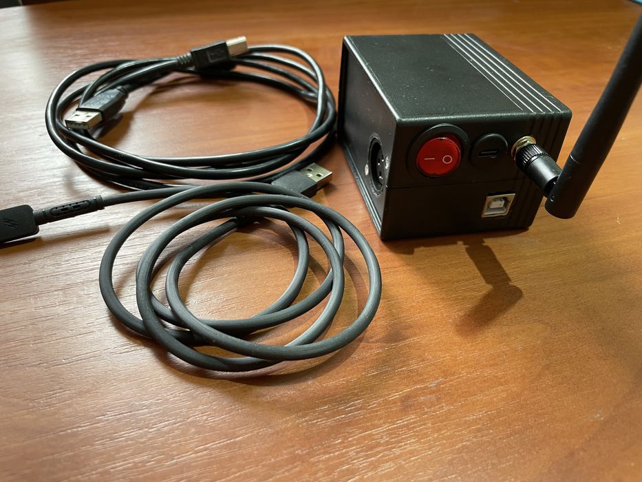 USB DMX, wi-fi приймач/передавач (для freestyler та qlc+)