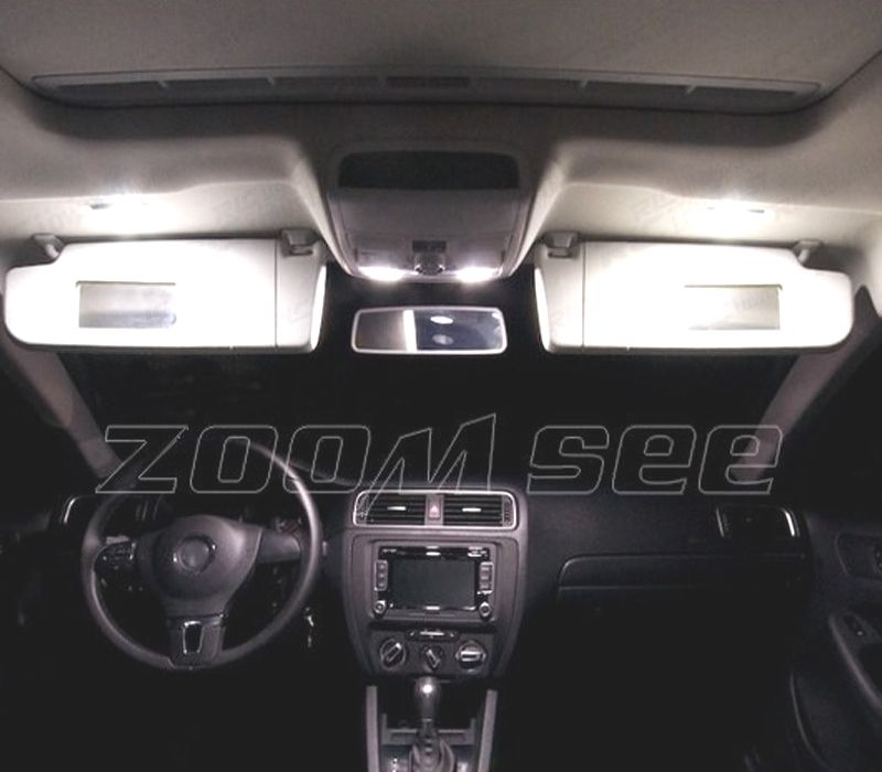 KIT COMPLETO 16 LAMPADAS LED INTERIOR PARA VOLKSWAGEN VW JETTA 6 MK6 MKVI 11-