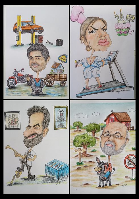 Caricaturapor fotografia