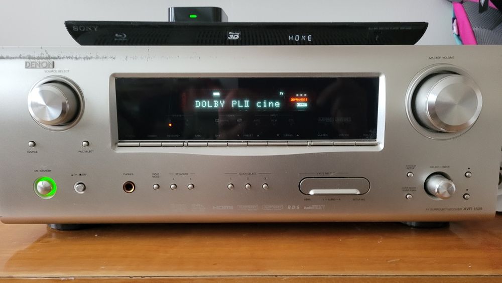 Kino domowe 5.0 Denon AVR-1509 + Wharfedale Crystal II