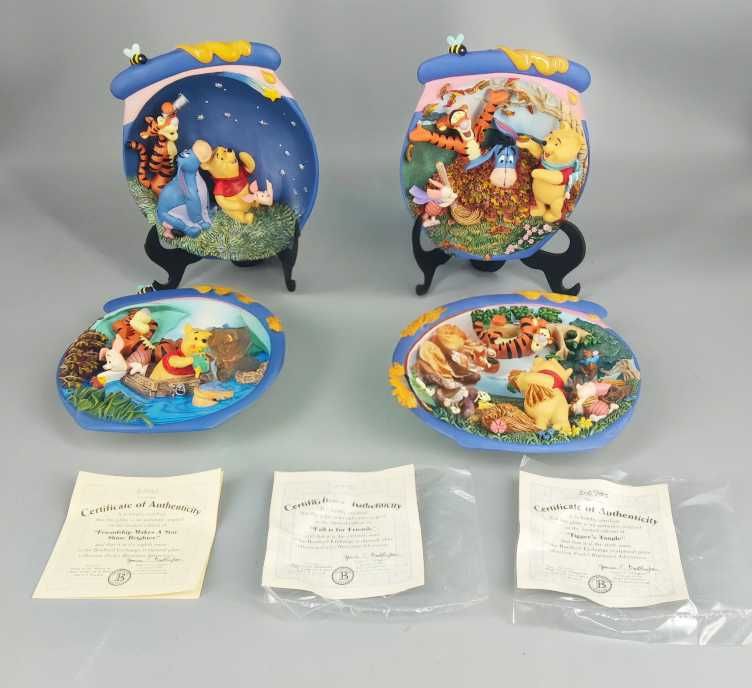 Pratos Winnie The Pooh - Colecção (x4)