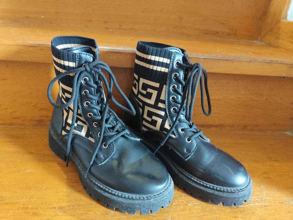 Bota estilo Militar Tamanho 37