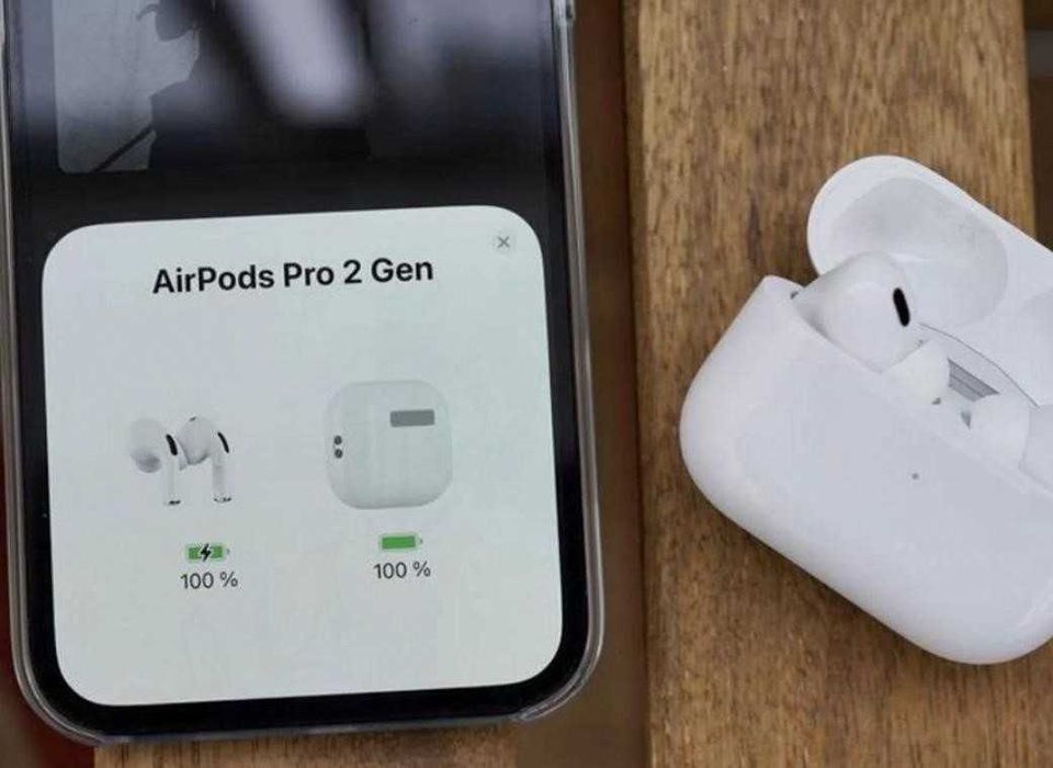Безпровідні Навушники Airpods pro Generation 2 найвищої якості +чохол