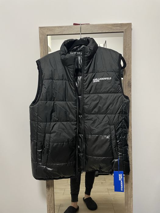 Damski bezrękawnik Karl Lagerfeld Jeans dwustronny rozmiar M