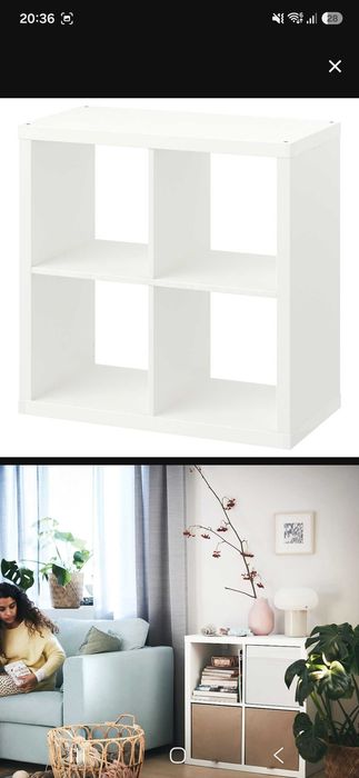 Regał Kallax Ikea